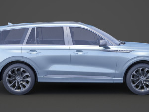 lincoln aviator 2020 3D Model