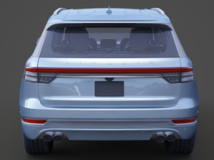 lincoln aviator 2020 3D Model