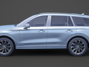 lincoln aviator 2020 3D Model
