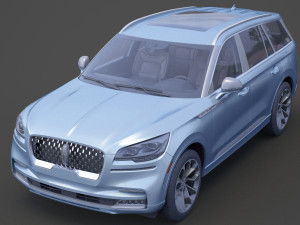 lincoln aviator 2020 3D Model
