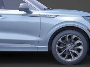 lincoln aviator 2020 3D Model