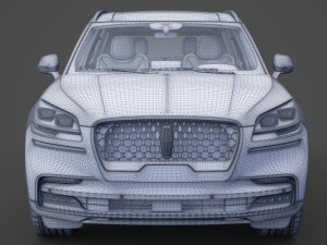 lincoln aviator 2020 3D Model
