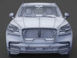lincoln aviator 2020 3D Model