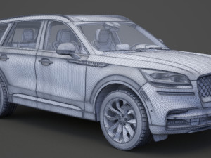 lincoln aviator 2020 3D Model