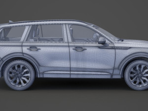 lincoln aviator 2020 3D Model