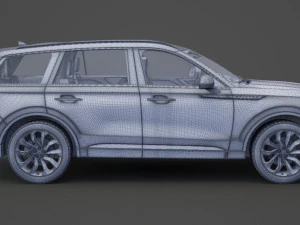 lincoln aviator 2020 3D Model
