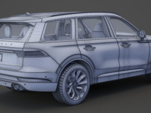 lincoln aviator 2020 3D Model