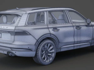 lincoln aviator 2020 3D Model