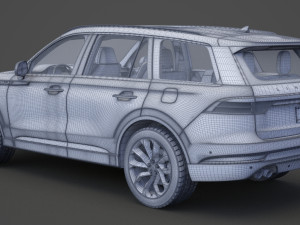 lincoln aviator 2020 3D Model