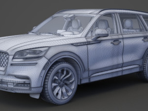 lincoln aviator 2020 3D Model