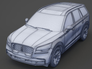 lincoln aviator 2020 3D Model