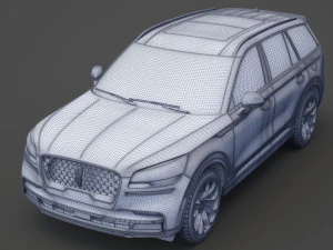 lincoln aviator 2020 3D Model