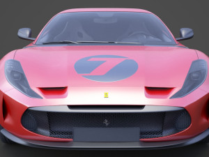 ferrari omologata 2020 Modèle 3D