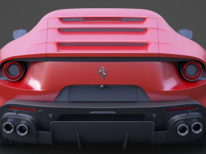 ferrari omologata 2020 Modèle 3D