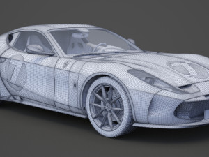 ferrari omologata 2020 Modèle 3D