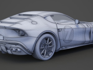 ferrari omologata 2020 Modèle 3D