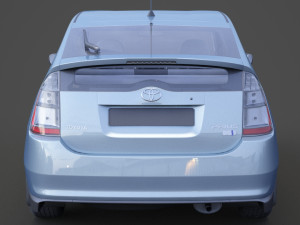 toyota prius 2003 hq interior Modelo 3D