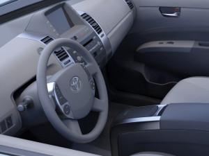 toyota prius 2003 hq interior Modelo 3D