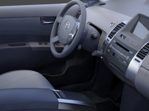 toyota prius 2003 hq interior Modelo 3D