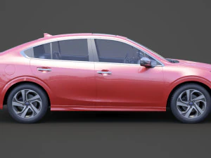 subaru legacy touring 2020 3D Model