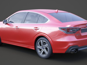 subaru legacy touring 2020 3D 模型