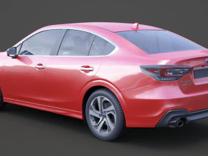 subaru legacy touring 2020 3D Model