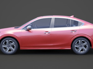 subaru legacy touring 2020 3D 模型