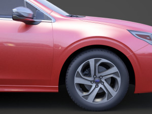 subaru legacy touring 2020 3D 模型