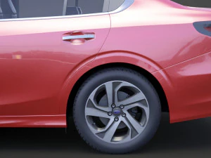 subaru legacy touring 2020 3D Model