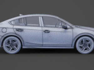 subaru legacy touring 2020 3D 模型