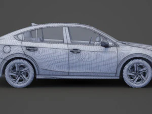 subaru legacy touring 2020 3D Model