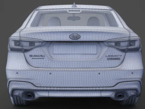 subaru legacy touring 2020 3D Model
