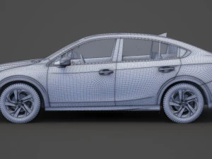 subaru legacy touring 2020 3D Model