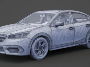 subaru legacy touring 2020 3D Model