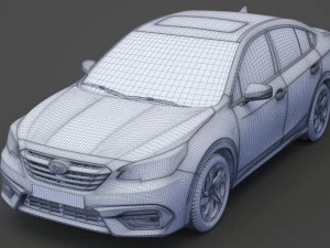 subaru legacy touring 2020 3D Model