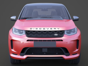 land rover discovery sport 2020 3D Модель