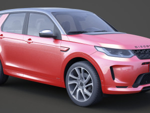 land rover discovery sport 2020 3D Модель