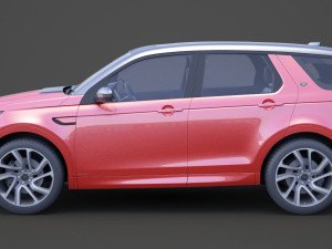 land rover discovery sport 2020 3D Модель