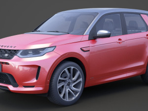 land rover discovery sport 2020 3D Модель