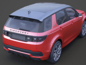 land rover discovery sport 2020 3D Модель