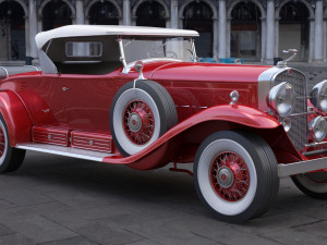 cadillac v16 roadster 1930 3D Model