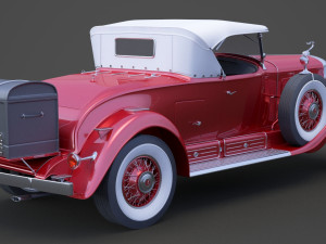 cadillac v16 roadster 1930 3D Model