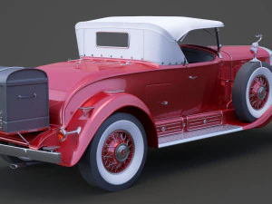 cadillac v16 roadster 1930 3D Model
