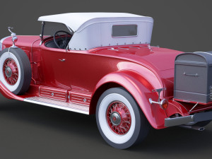 cadillac v16 roadster 1930 3D Model