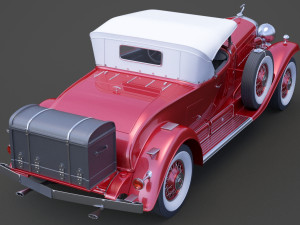 cadillac v16 roadster 1930 3D Model