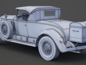 cadillac v16 roadster 1930 3D Model