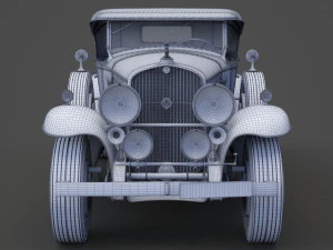 cadillac v16 roadster 1930 3D Model