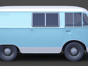 ford-taunus transit 1963 3D Model