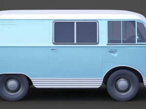 ford-taunus transit 1963 3D Model