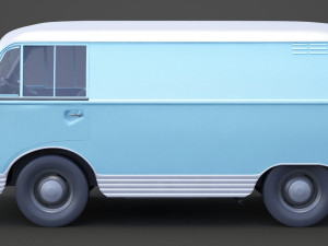 ford-taunus transit 1963 3D Model